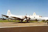 158569 @ EGDM - P-3C Orion of Patrol Squadron VP-45 at the 1992 Air Tattoo Intnl at Boscombe Down. - by Peter Nicholson