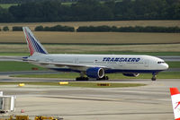 EI-UNZ @ VIE - Transaero Airlines Boeing 777-222 - by Joker767