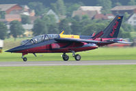 D-IBDM @ LOXZ - Red Bull (The Flying Bulls) Dassault/Dornier Alpha Jet - by Thomas Ramgraber-VAP
