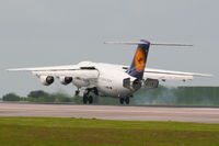 D-AVRL @ EGCC - Lufthansa Regional operated by CityLine - by Chris Hall