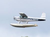 N7854A - Taking off to the West out of Forest Lake, MN - by LeeSail