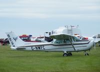 G-NWFC @ EGTB - Cessna 172 departing from Booker - by Simon Palmer