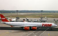 PT-MSL @ EDDF - Portuguese TAM Airbus A340-541, the Magic Red Carpet - by Holger Zengler