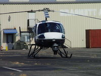 N420LE @ POC - Waiting for fuel truck at Eagle Helicopter - by Helicopterfriend