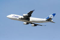 N453PA @ KLAX - Polar 747-46NF Departing RWY 25L KLAX - by Mark Kalfas