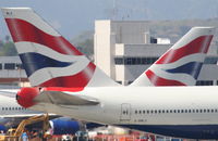 G-BNLO @ KLAX - Pair of British Tails.. - by Mark Kalfas