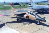 AT24 @ EGDM - Alpha Jet of 9 Wing Belgian Air Force at the 1992 Air Tattoo Intnl at Boscombe Down. - by Peter Nicholson