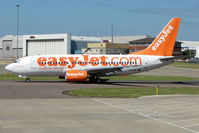 G-EZKE @ EGGW - Easyjet 737 - getting to be a thing of the past as B737 disposals for the low cost carrier accelerate in favour of Airbuses - by Terry Fletcher