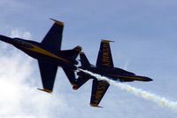 163093 @ DVN - Blue Angels at the Quad Cities Air Show, and I'm shooting into the sun. With #5 -162826