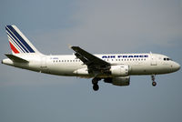 F-GRHU @ VIE - Air France Airbus A319-111 - by Joker767