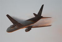 N335UP @ KLAX - UPS 767-34AF, KLAX 25L departure. - by Mark Kalfas