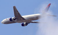 N861DA @ KLAX - Delta Airlines Boeing 777-232, N861A departs 25R KLAX - by Mark Kalfas