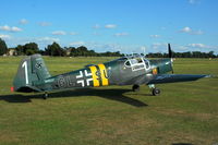 G-GLSU @ EGTH - 2. G-GLSU at the Shuttleworth Military Pagent air Display July 09 - by Eric.Fishwick