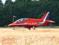 XX237 @ EHVK - British Aerospace Hawk T1A XX237 Royal Air Force Red Arrows - by Alex Smit