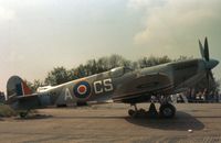 G-ASJV @ BQH - As MH 434 the Spitfire was on display at the 1978 Biggin Hill Air Fair. - by Peter Nicholson
