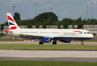 G-EUXJ @ EGCC - British Airways - by Chris Hall