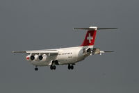 HB-IXO @ EBBR - flight LX778 is descending to rwy 25L - by Daniel Vanderauwera