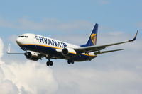 EI-EBK @ EGCC - Ryanair Boeing 737-8AS/WL - by Chris Hall