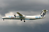 G-JECU @ EGCC - flybe - by Chris Hall
