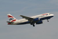 G-EUPN @ EBBR - Flight BA391 is taking off from rwy 07R - by Daniel Vanderauwera
