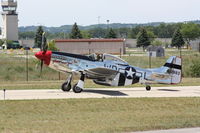 N751RB @ TVC - Glamorous Gal Taxi For Departure RWY 10 - by Mel II