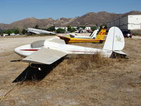 N3819A @ CA89 - 1960 Schweizer SGS 1-26B in the weeds @ Skylark Airport (sod strip), Lake Elsinore, CA - by Steve Nation