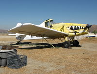 N7207V @ CA89 - Sharkmouth on 1965 Callair A-9 glider tug @ Skylark Airport (sod strip), Lake Elsinore, CA - by Steve Nation