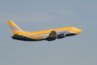 F-GZTA @ EBBR - Flight SN3631 is taking off from rwy 07R - by Daniel Vanderauwera