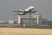 EC-JTQ @ EBBR - Flight VY5211 is taking off from rwy 07R - by Daniel Vanderauwera
