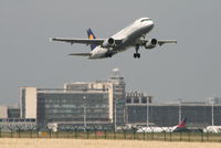 D-AIQU @ EBBR - Flight LH4573 is taking off from rwy 07R - by Daniel Vanderauwera