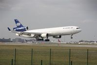 N383WA @ LFPG - on landing at CDG - by juju777