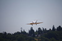 N413LX @ KBFI - LANDING AT KING COUNTY AIRPORT - by elguyo18