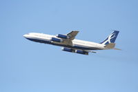 N88ZL @ KLAX - N88ZL Boeing 707-330B, Takes off 25L KLAX - by Mark Kalfas