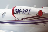 OM-VPT @ EBBR - parked on General Aviation apron (Abelag) - by Daniel Vanderauwera