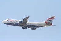 G-CIVK @ KLAX - British Airways Boeing 747-436, G-CIVK departing KLAX 25R for London - by Mark Kalfas