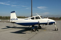 N310JS @ AJO - 1957 Cessna 310B @ photographer friendly Corona Municipal Airport, CA - by Steve Nation