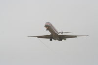 N259AA @ KLAX - American Airlines MD-82, N259AA, short final 25L KLAX from KDFW. - by Mark Kalfas