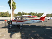 5H-IKA @ AJO - Cessna 150/152 minus cowling @ photographer-friendly Corona Municipal Airport, CA - by Steve Nation