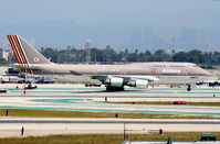HL7418 @ KLAX - Asiana Boeing 747-48EF, HL7418 taxiway Charlie KLAX - by Mark Kalfas