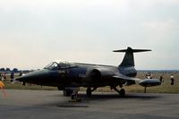 FX04 @ MHZ - F-104G Starfighter of 31 Squadron Belgian Air Force at the 1976 Mildenhall Air Fete. - by Peter Nicholson