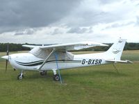 G-BXSR @ EGMA - Cessna 172 at Fowlmere - by Simon Palmer