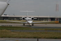 HB-JGS @ EBBR - taxiing to park on General Aviation apron - by Daniel Vanderauwera