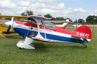 G-BKPZ @ EGSF - Pitts S-1T competing in the 2009 Mazda Aerobatic Championships held at Peterborough Conington - by Terry Fletcher