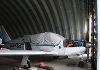 N343S @ TNCE - in the hanger for repairs - by daniel jef