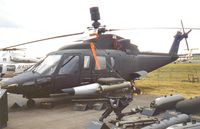 N5415X @ EGLF - Sikorsky H-76 Eagle company demonstrator at Farnborough International 1984