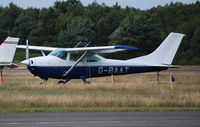 G-BAAT @ EGLK - Cessna 182P at Blackbushe - by moxy