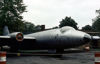 WH725 @ EGSU - Another view of the 50 Squadron Canberra B.2 on display at the Imperial War Museum at Duxford in the Summer of 1976. - by Peter Nicholson