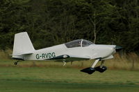 G-RVDG @ EGTH - G-RVDG departing Shuttleworth Evening Air Display July 09 - by Eric.Fishwick