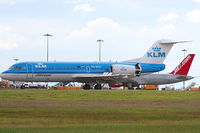 PH-WXC @ EGNM - KLM Cityhopper - by Chris Hall