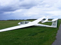 G-CJAX @ X4PK - Schleicher ASK 21, Wolds Gliding Club at Pocklington Airfield - by Chris Hall